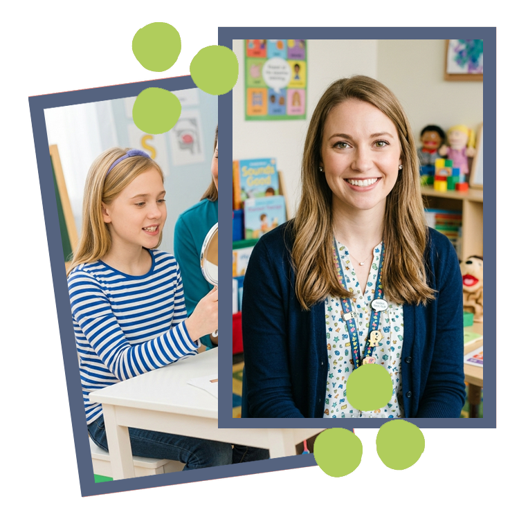 Suzy Speech, Owner and Speech-Language Pathologist
